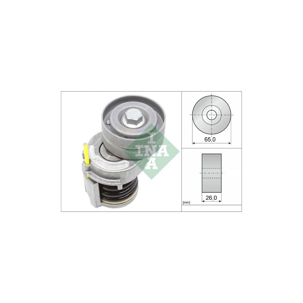 Riemenspanner, Keilrippenriemen Schaeffler INA 534 0346 10 für AUDI SEAT SKODA