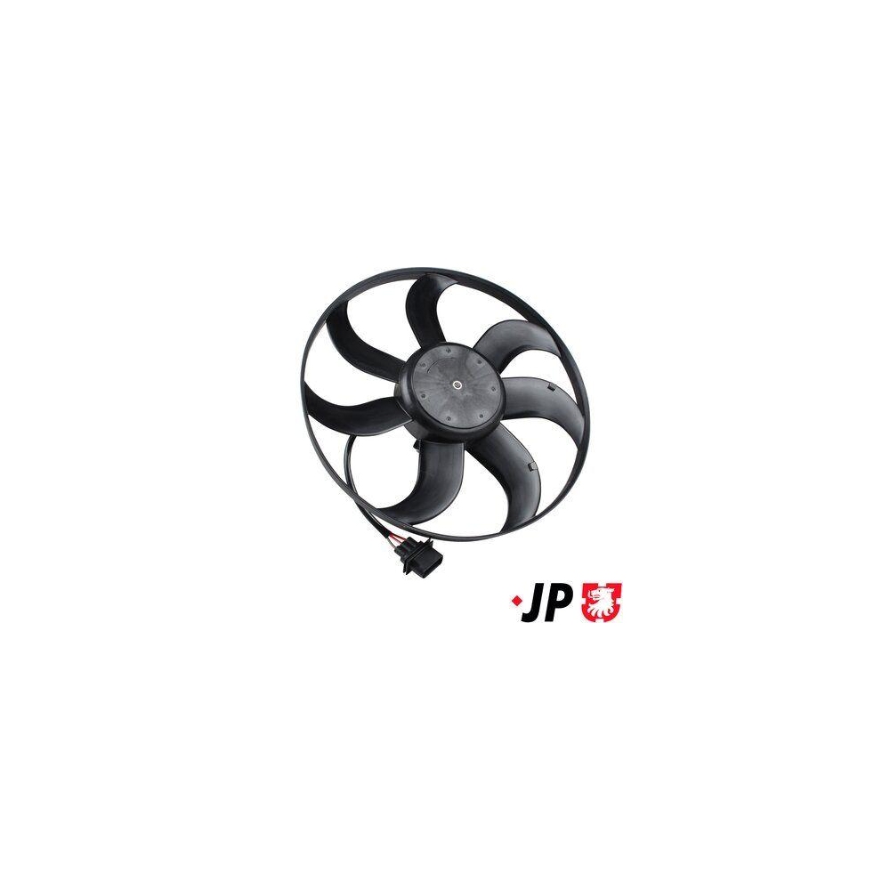 Lüfter, Motorkühlung JP GROUP 1199103500 JP für SEAT SKODA VW VAG, rechts