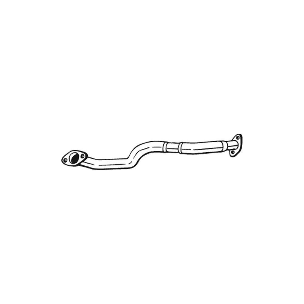 Abgasrohr BOSAL 750-143 für TOYOTA, vorne