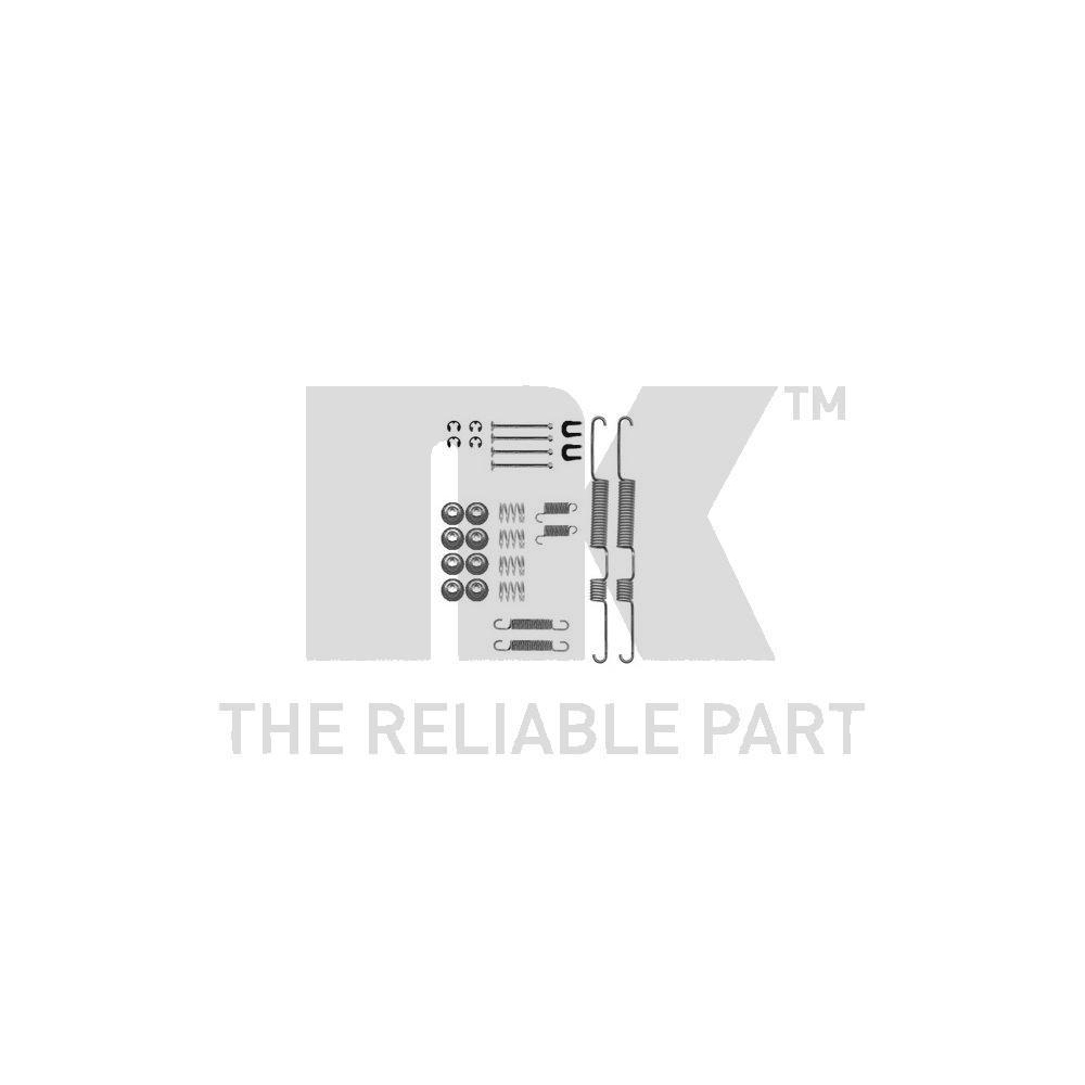 Zubeh&ouml;rsatz, Bremsbacken NK 7945730 f&uuml;r TOYOTA, Hinterachse