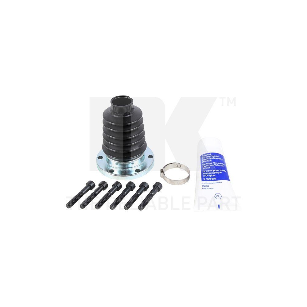 Faltenbalgsatz, Antriebswelle NK 524750 f&uuml;r AUDI SEAT SKODA VW, getriebeseitig