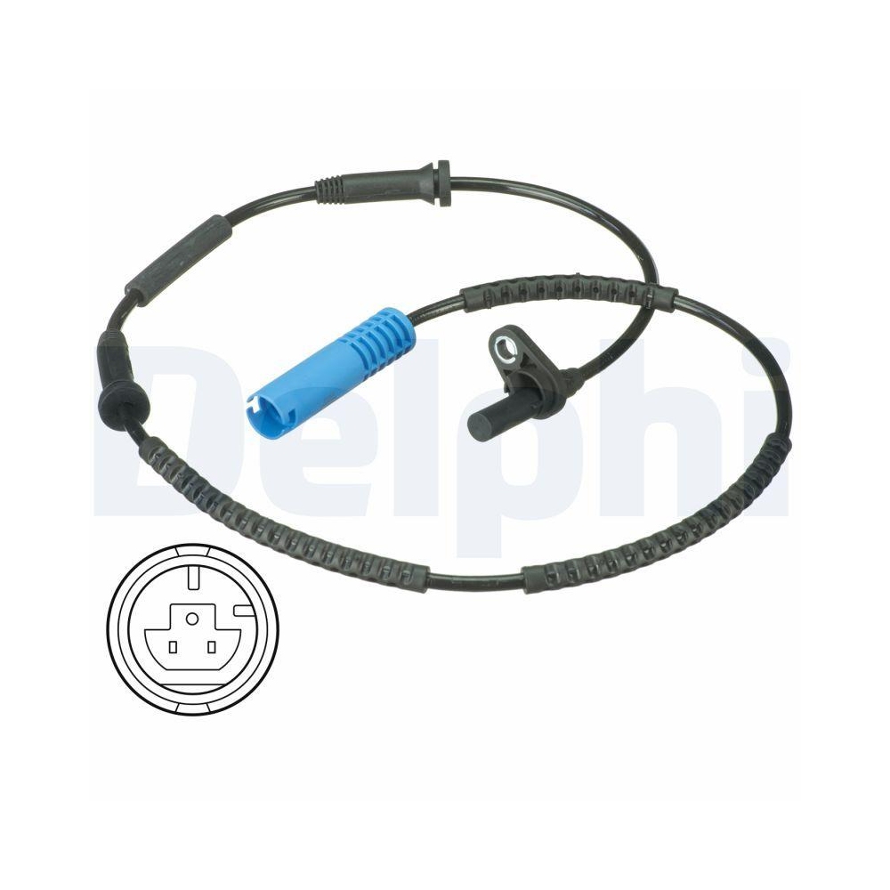 DELPHI SS20554 Sensor, Raddrehzahl f&uuml;r BMW MINI, Hinterachse