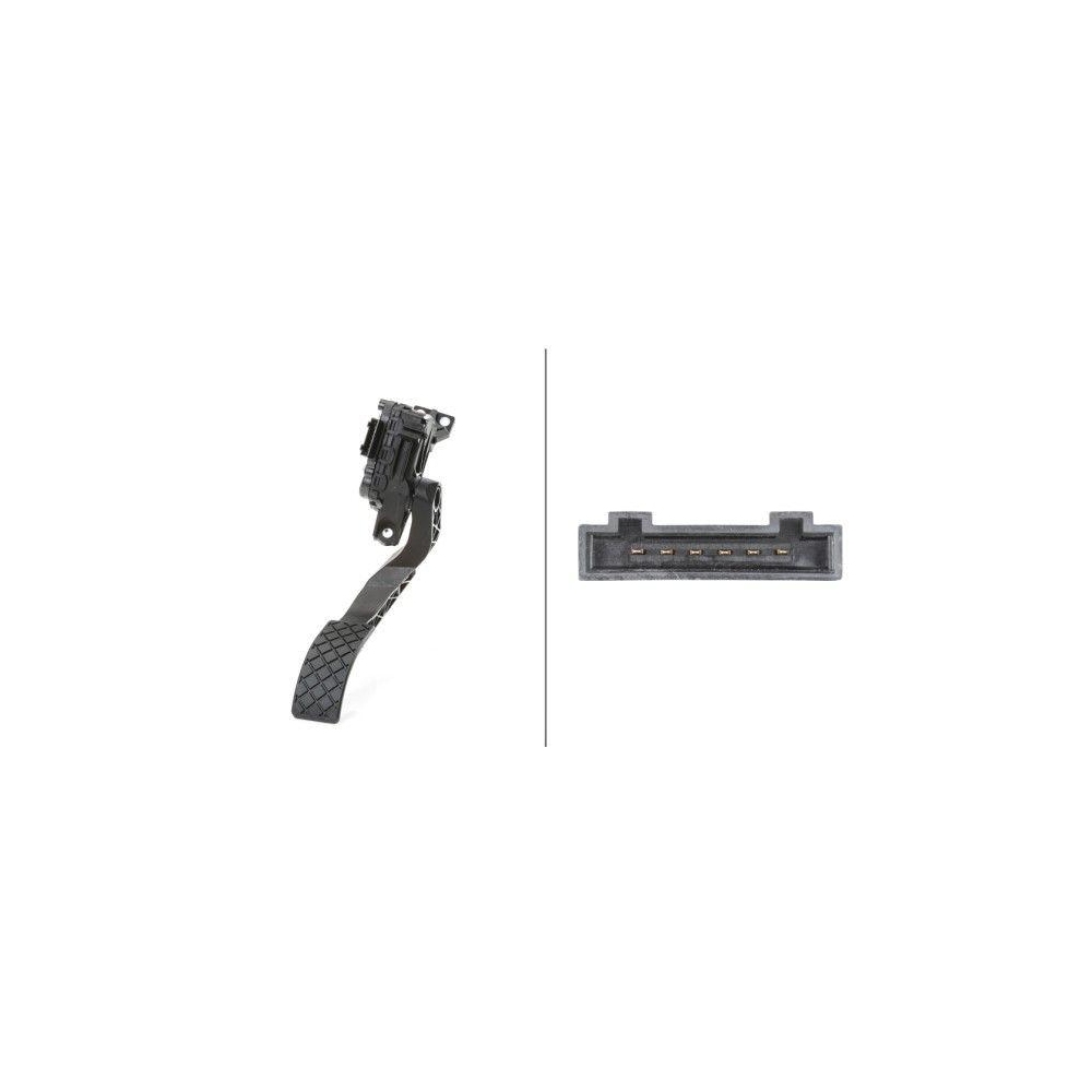 HELLA Sensor, Fahrpedalstellung 6PV 008 375-701 f&uuml;r AUDI SKODA VW