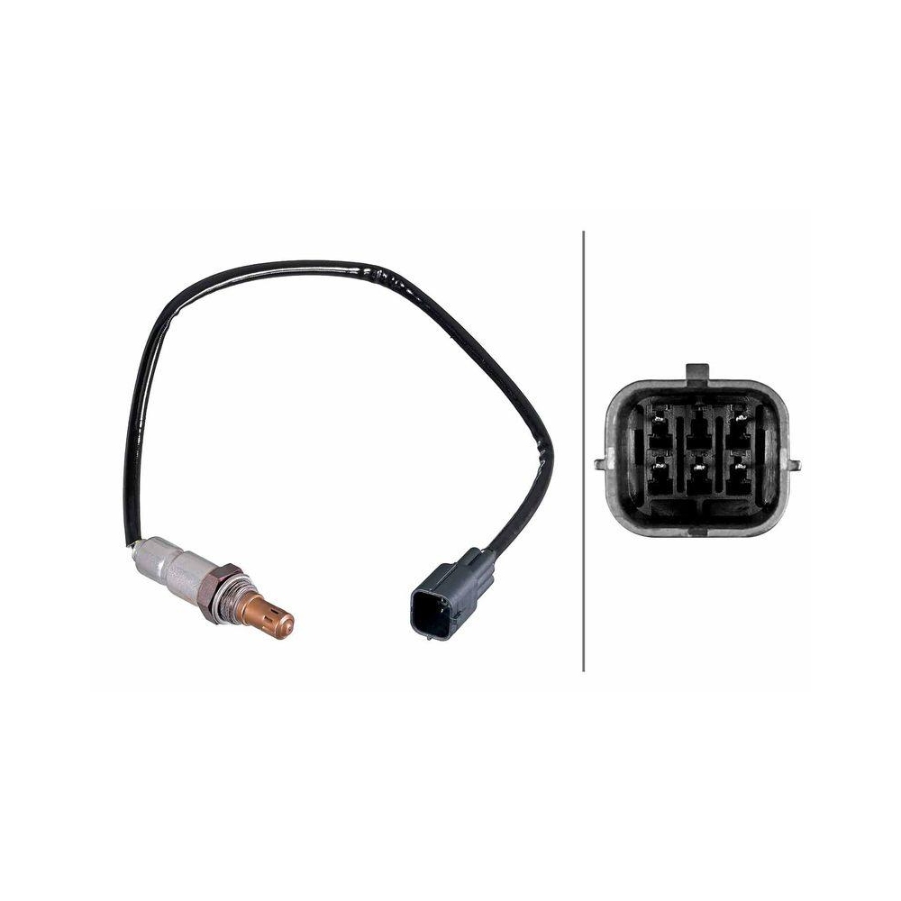 HELLA Lambdasonde 6PA 358 221-781 für MAZDA, vor Katalysator