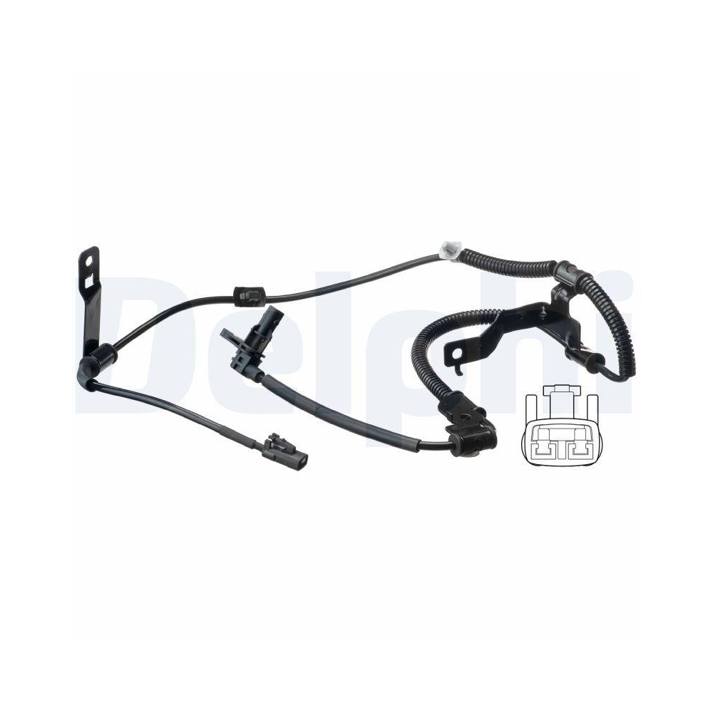 DELPHI SS20532 Sensor, Raddrehzahl f&uuml;r KIA, Vorderachse rechts