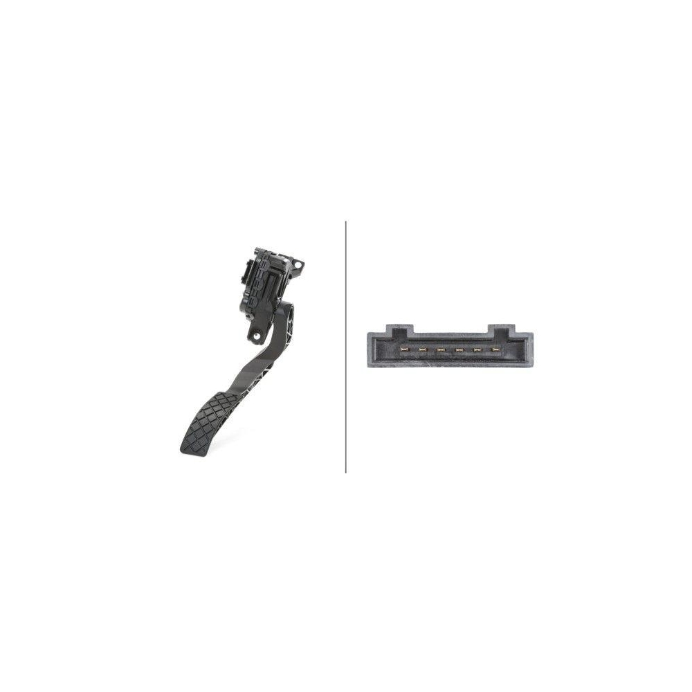 HELLA Sensor, Fahrpedalstellung 6PV 008 376-701 für AUDI VW