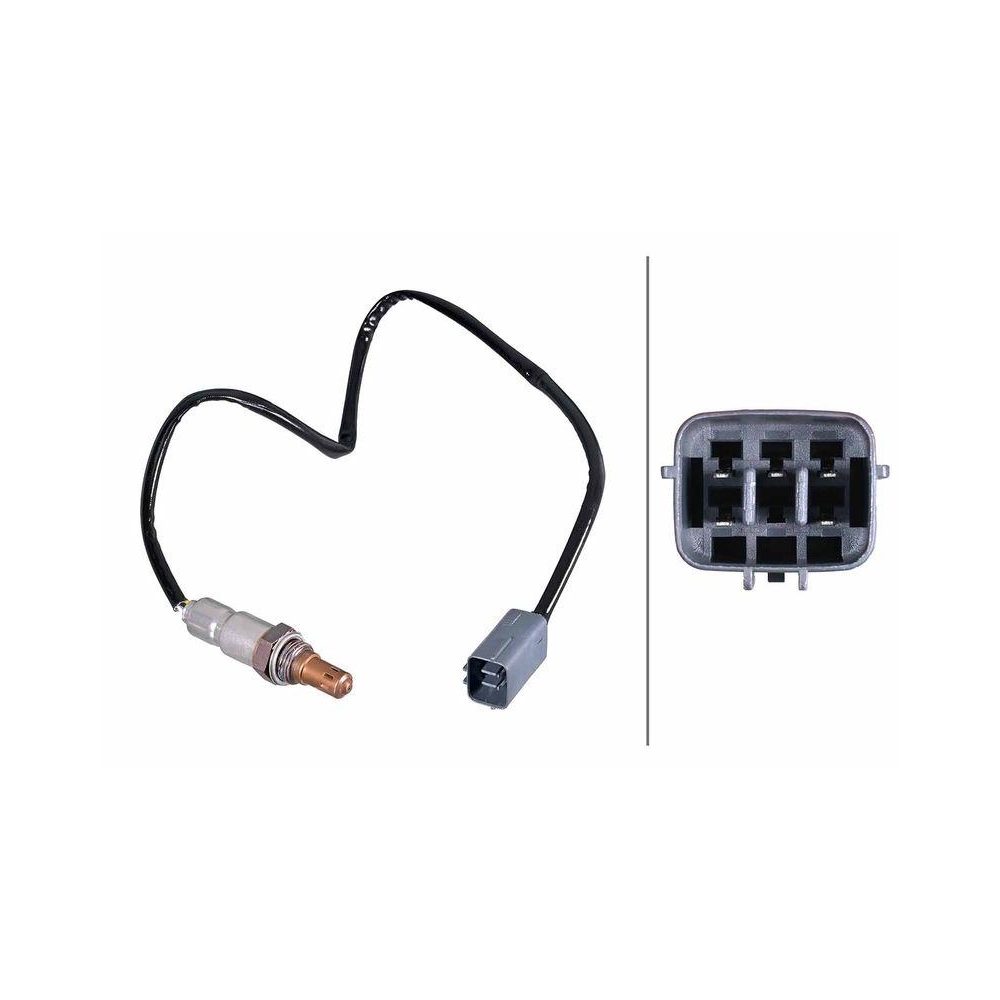 HELLA Lambdasonde 6PA 358 221-791 für MAZDA, vor Katalysator