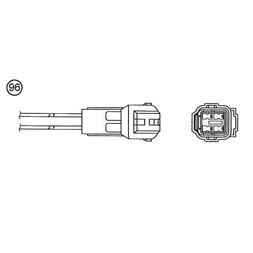 Lambdasonde NTK 90686 f&uuml;r