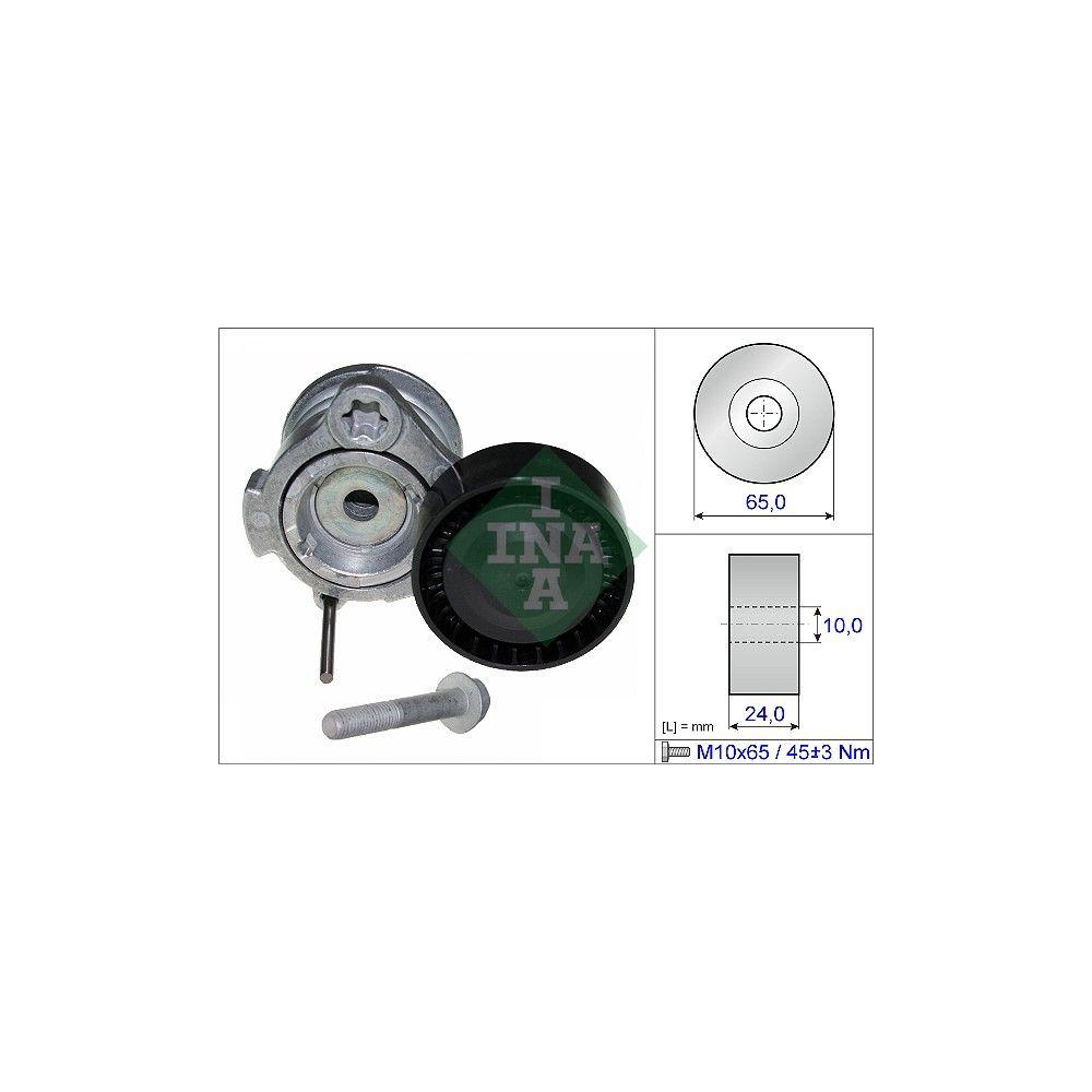 Riemenspanner, Keilrippenriemen Schaeffler INA 534 0353 10 für OPEL VAUXHALL