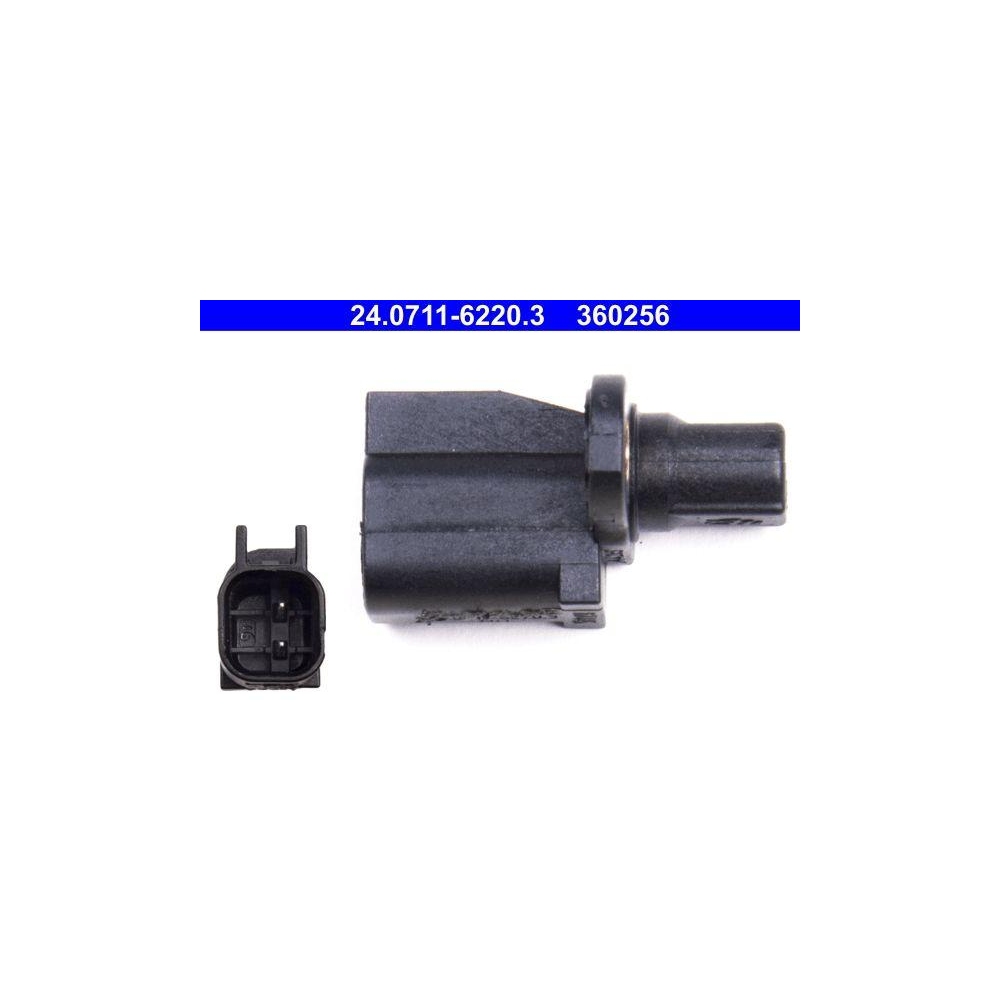 Sensor, Raddrehzahl ATE 24.0711-6220.3 f&uuml;r FORD MAZDA VOLVO, Hinterachse