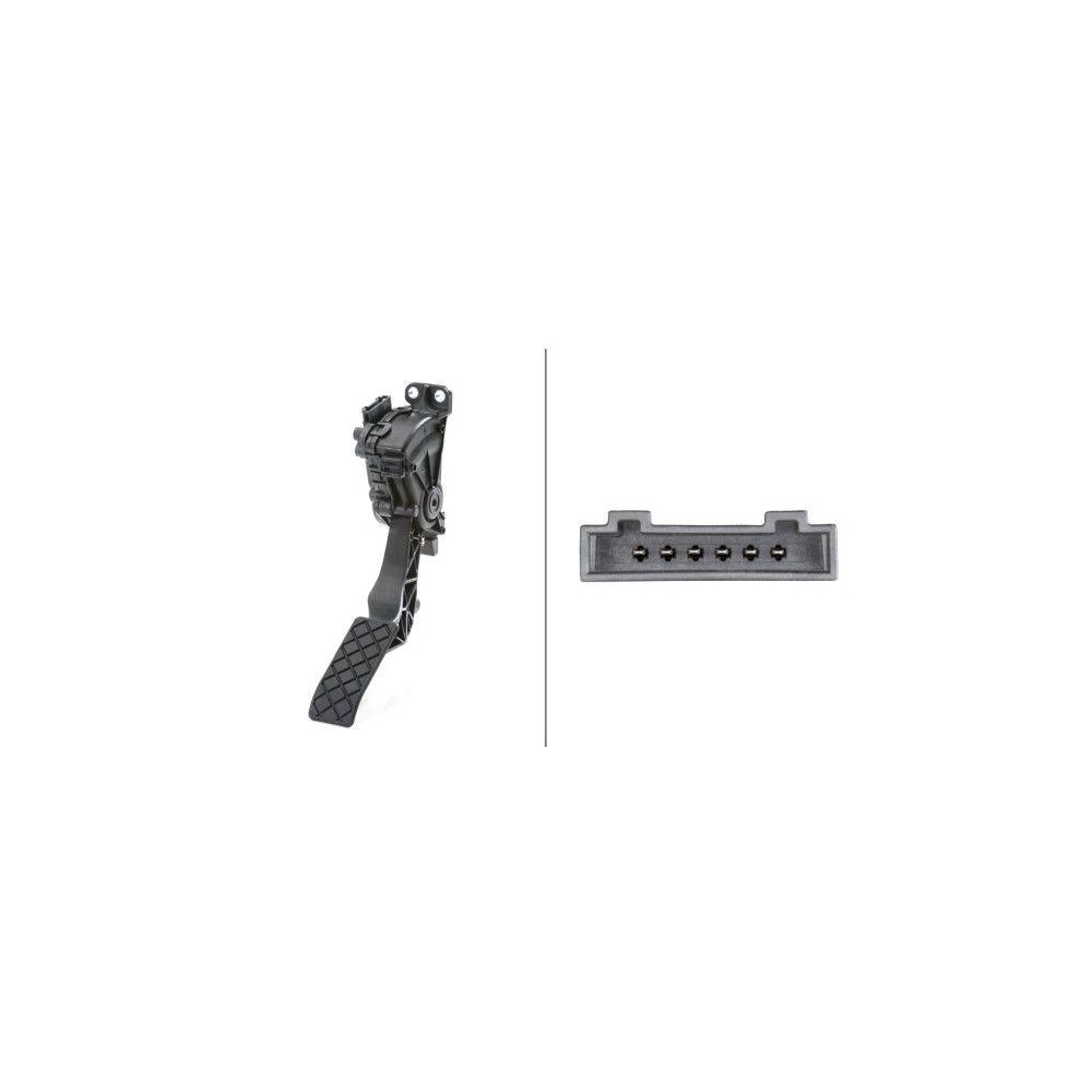 HELLA Sensor, Fahrpedalstellung 6PV 008 495-711 f&uuml;r VW