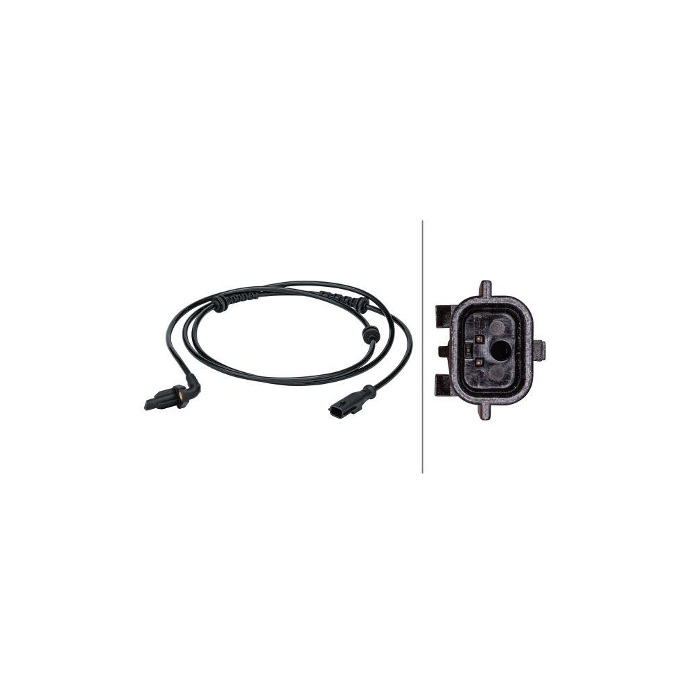 HELLA Sensor, Raddrehzahl 6PU 012 679-281 f&uuml;r RENAULT, Hinterachse