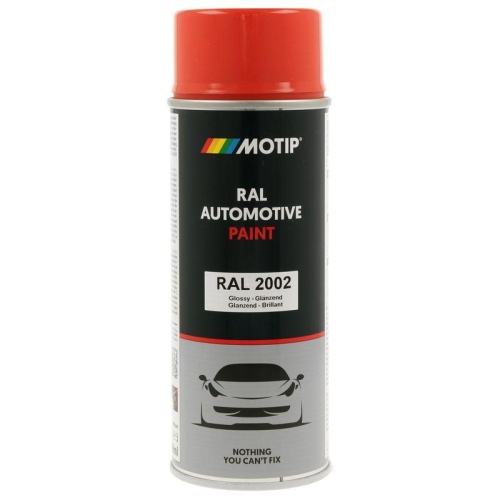 MOTIP 880124 Lack RAL Farbe Automotive RAL 2002 Hochglanz 400 ml f&uuml;r