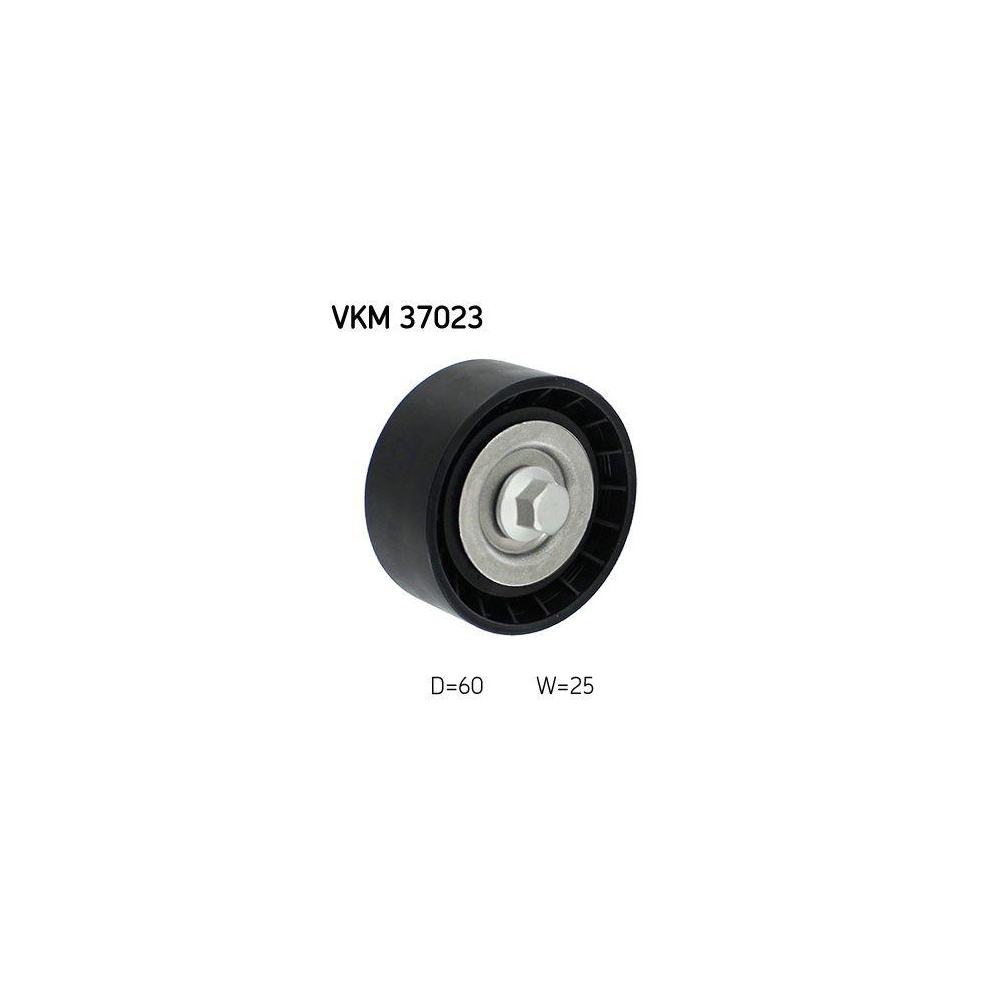 Umlenk-/F&uuml;hrungsrolle, Keilrippenriemen SKF VKM 37023 f&uuml;r MERCEDES-BENZ NISSAN