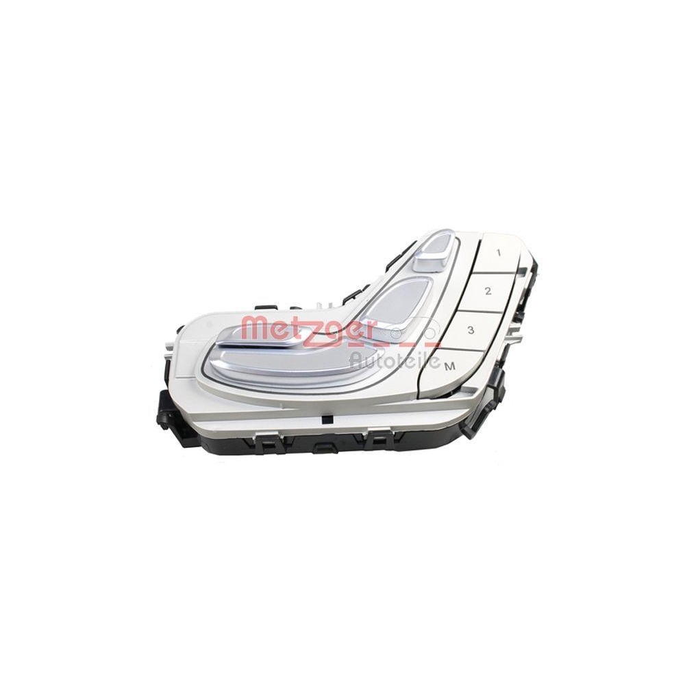 Schalter, Sitzverstellung METZGER 0916696 GREENPARTS f&uuml;r MERCEDES-BENZ