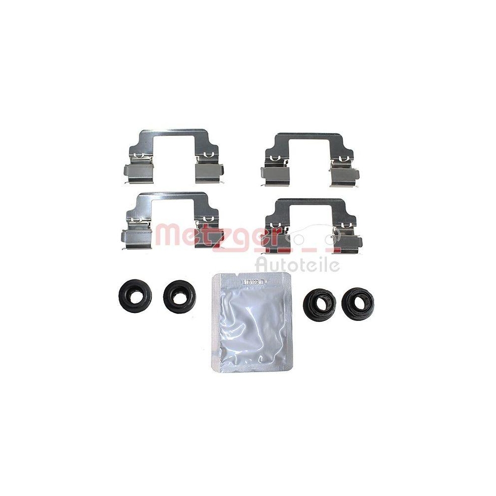 Zubeh&ouml;rsatz, Scheibenbremsbelag METZGER 109-0150 GREENPARTS f&uuml;r, Hinterachse