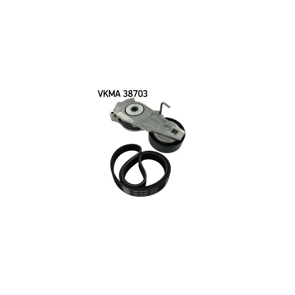 Keilrippenriemensatz SKF VKMA 38703 f&uuml;r ALFA ROMEO AUDI CITRO&Euml;N FIAT NISSAN SEAT