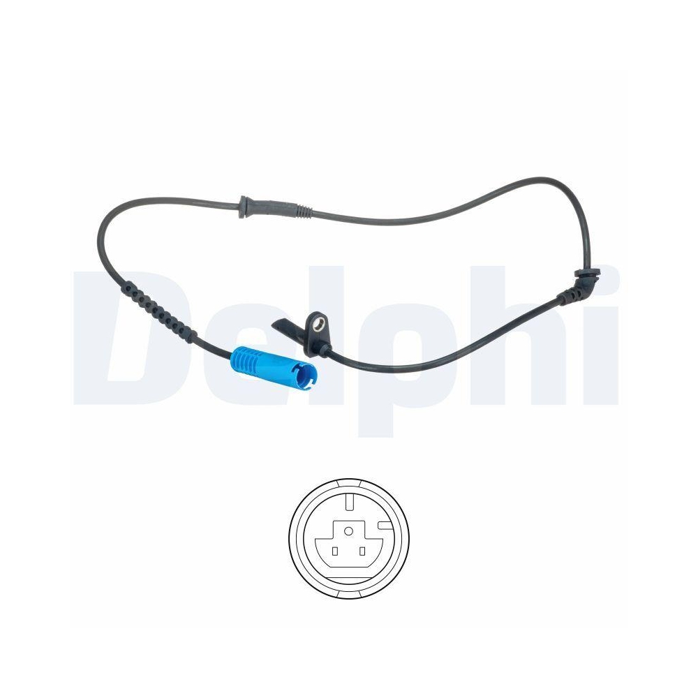 DELPHI SS20557 Sensor, Raddrehzahl f&uuml;r BMW MINI, Vorderachse