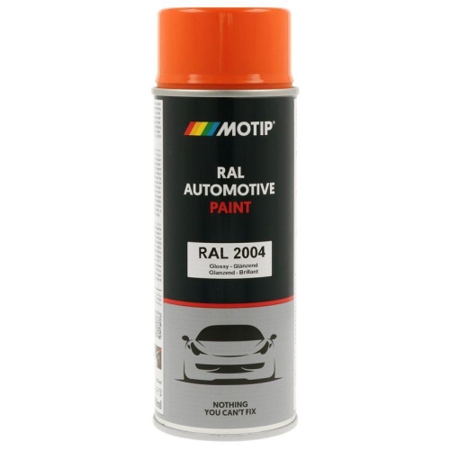 MOTIP 880125 Lack RAL Farbe Automotive RAL 2004 Hochglanz 400 ml f&uuml;r