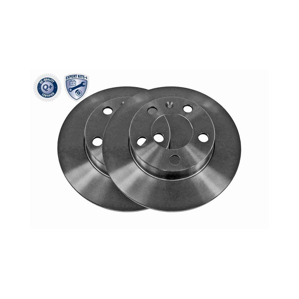 VAICO V10-40048 2 St&uuml;ck Bremsscheiben Q+, Erstausr&uuml;sterqualit&auml;t f&uuml;r AUDI SEAT SKODA VW
