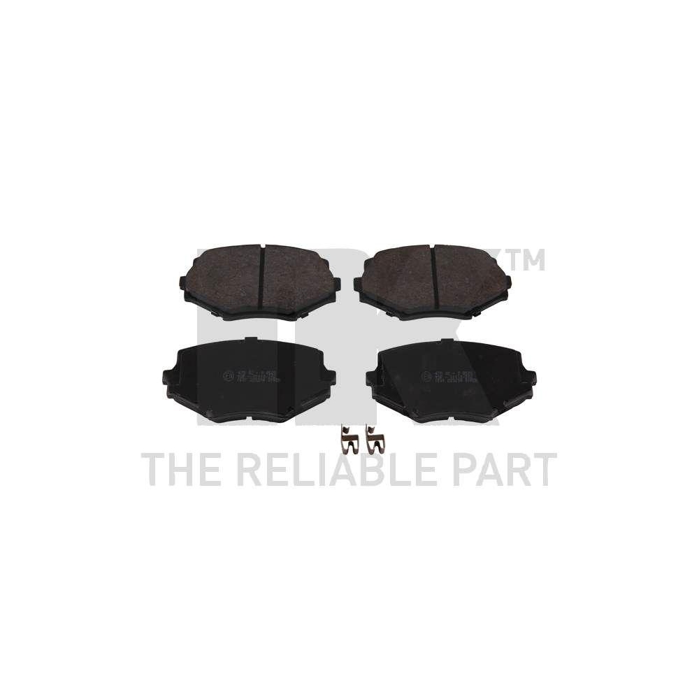 Bremsbelagsatz, Scheibenbremse NK 223234 f&uuml;r MAZDA, Vorderachse