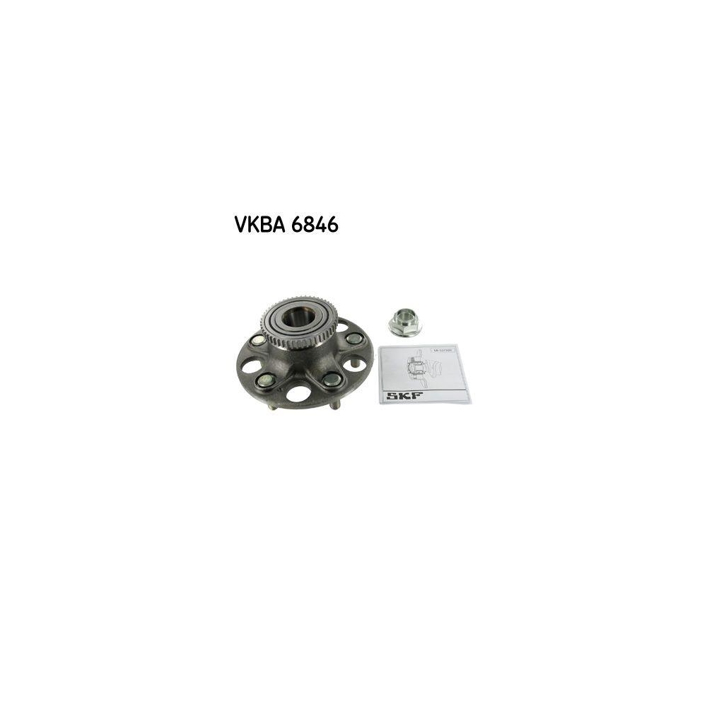 Radlagersatz SKF VKBA 6846 f&uuml;r HONDA, Hinterachse