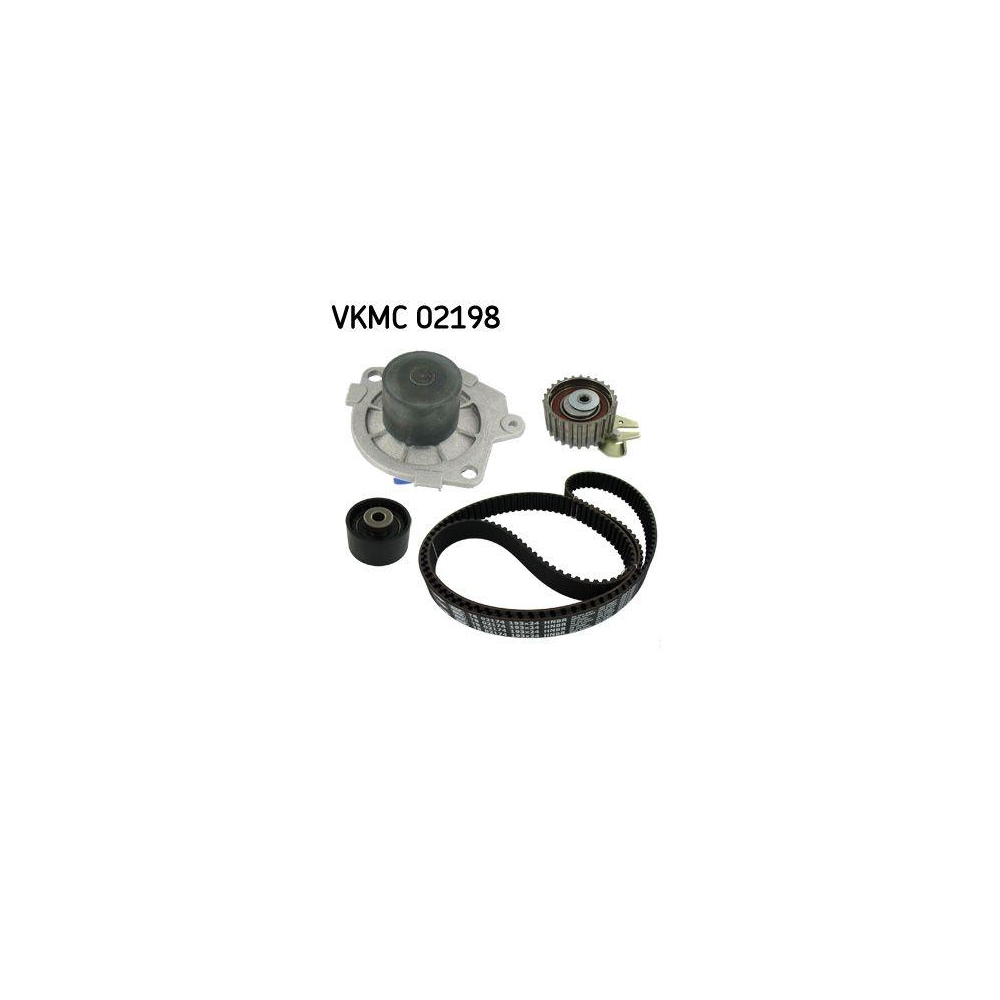Wasserpumpe + Zahnriemensatz SKF VKMC 02198 f&uuml;r ALFA ROMEO CHRYSLER FIAT LANCIA