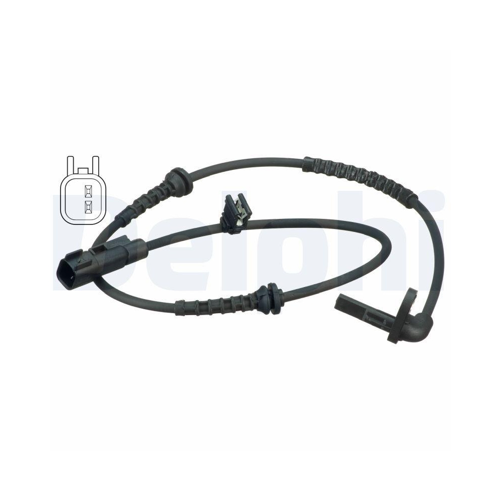 DELPHI SS20360 Sensor, Raddrehzahl f&uuml;r CHEVROLET GENERAL MOTORS, Vorderachse