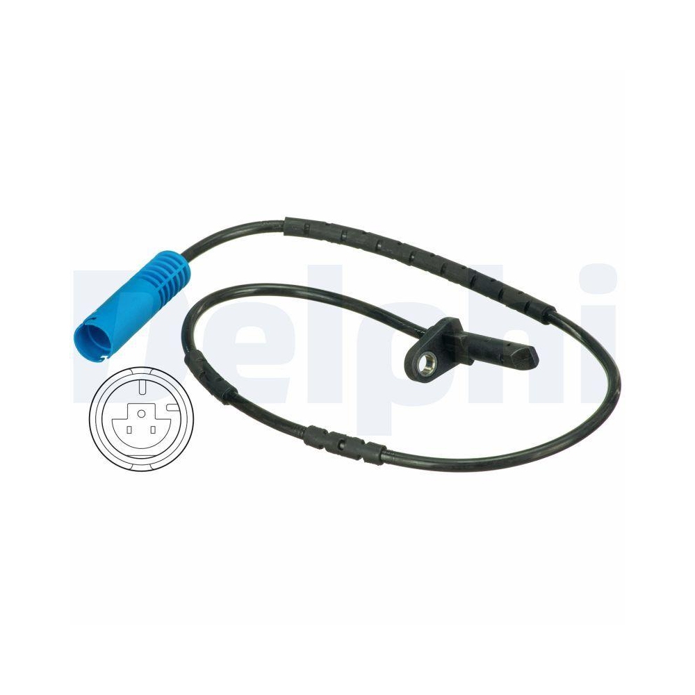 DELPHI SS20558 Sensor, Raddrehzahl f&uuml;r BMW MINI, Hinterachse