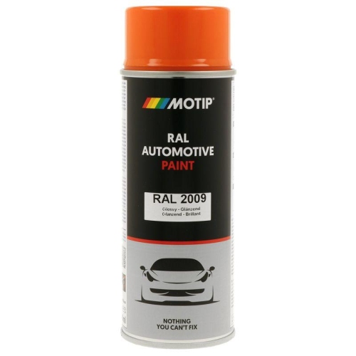 MOTIP 880126 Lack RAL Farbe Automotive RAL 2009 Hochglanz 400 ml f&uuml;r