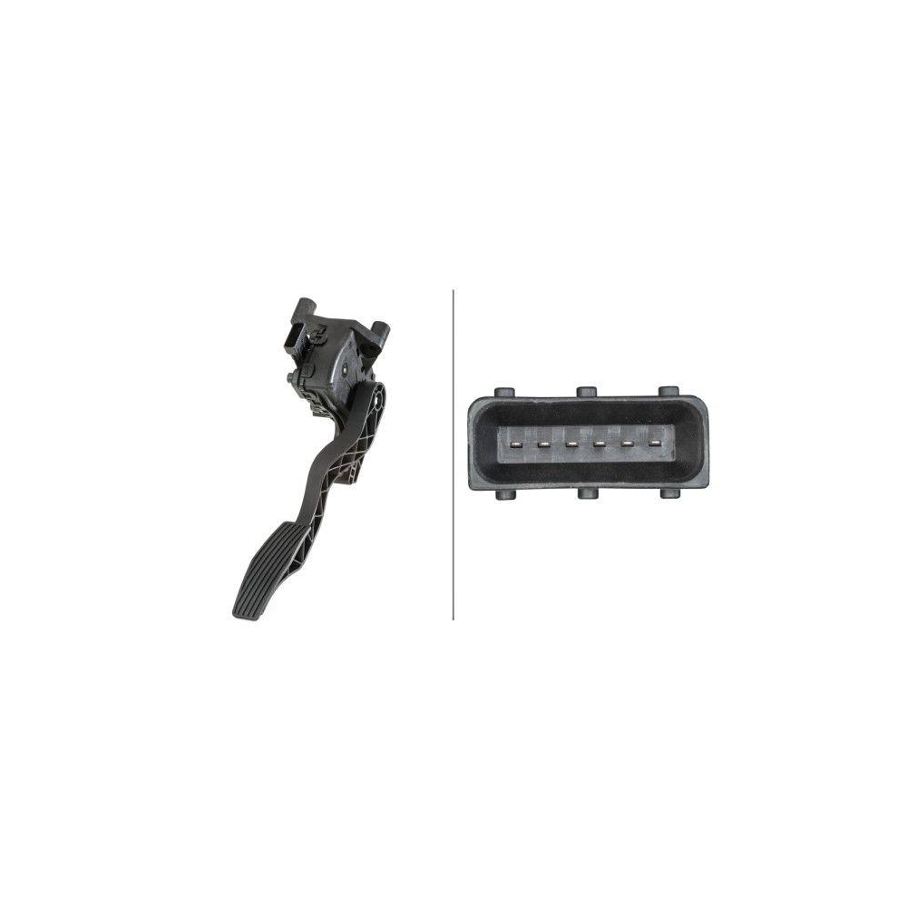 Sensor, Fahrpedalstellung HELLA 6PV 010 946-071 f&uuml;r OPEL VAUXHALL GENERAL MOTORS