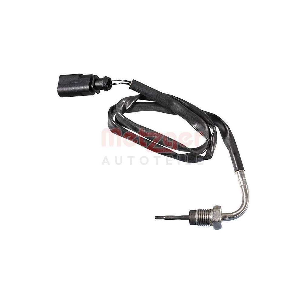 Sensor, Abgastemperatur METZGER 08941051 ORIGINAL ERSATZTEIL f&uuml;r SEAT VW