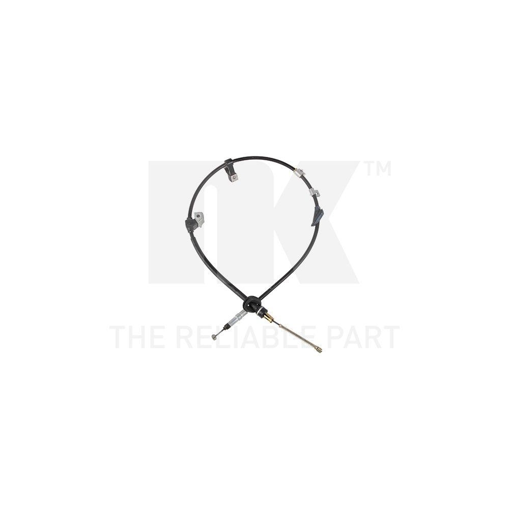 Seilzug, Feststellbremse NK 902612 f&uuml;r HONDA, hinten rechts, rechts