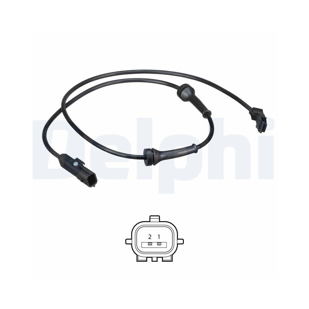 DELPHI SS20573 Sensor, Raddrehzahl f&uuml;r RENAULT, Hinterachse