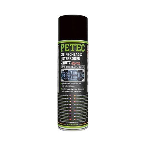 PETEC 3x 73250 Steinschlag Unterbodenschutz Kautschukbasis 500 ml