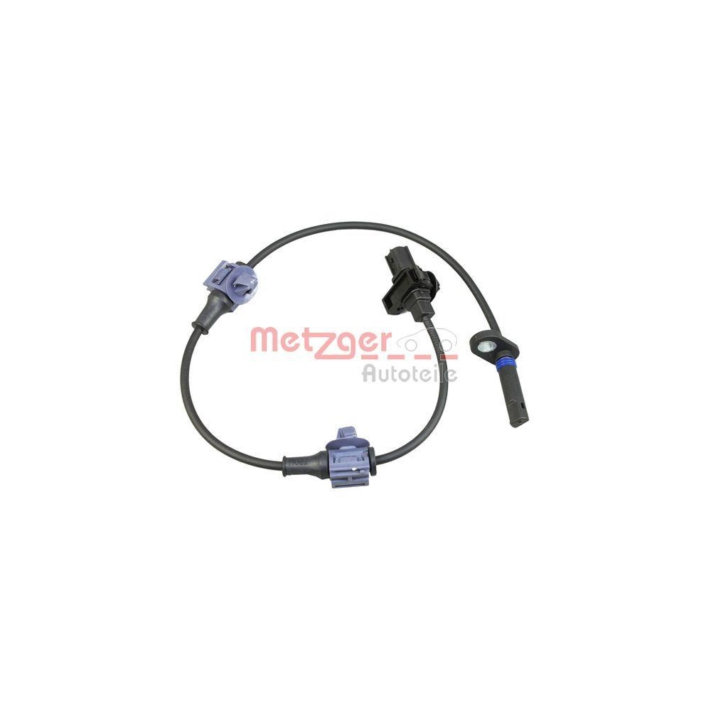 Sensor, Raddrehzahl METZGER 0900617 f&uuml;r HONDA, Hinterachse links