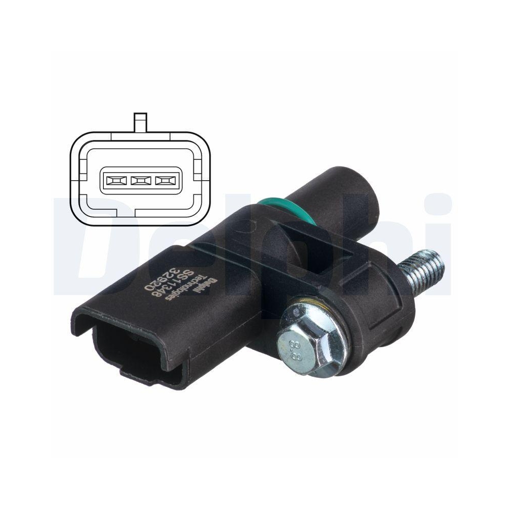 DELPHI SS11348 Sensor, Nockenwellenposition f&uuml;r CITRO&Euml;N OPEL PEUGEOT VAUXHALL DS