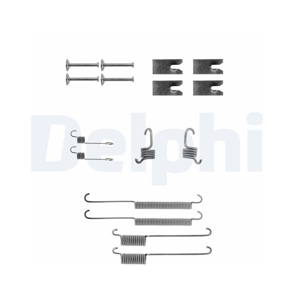 DELPHI LY1140 Zubeh&ouml;rsatz, Bremsbacken f&uuml;r FORD, Hinterachse
