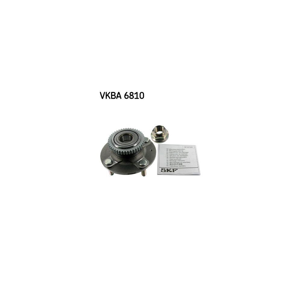 Radlagersatz SKF VKBA 6810 f&uuml;r HYUNDAI, Hinterachse