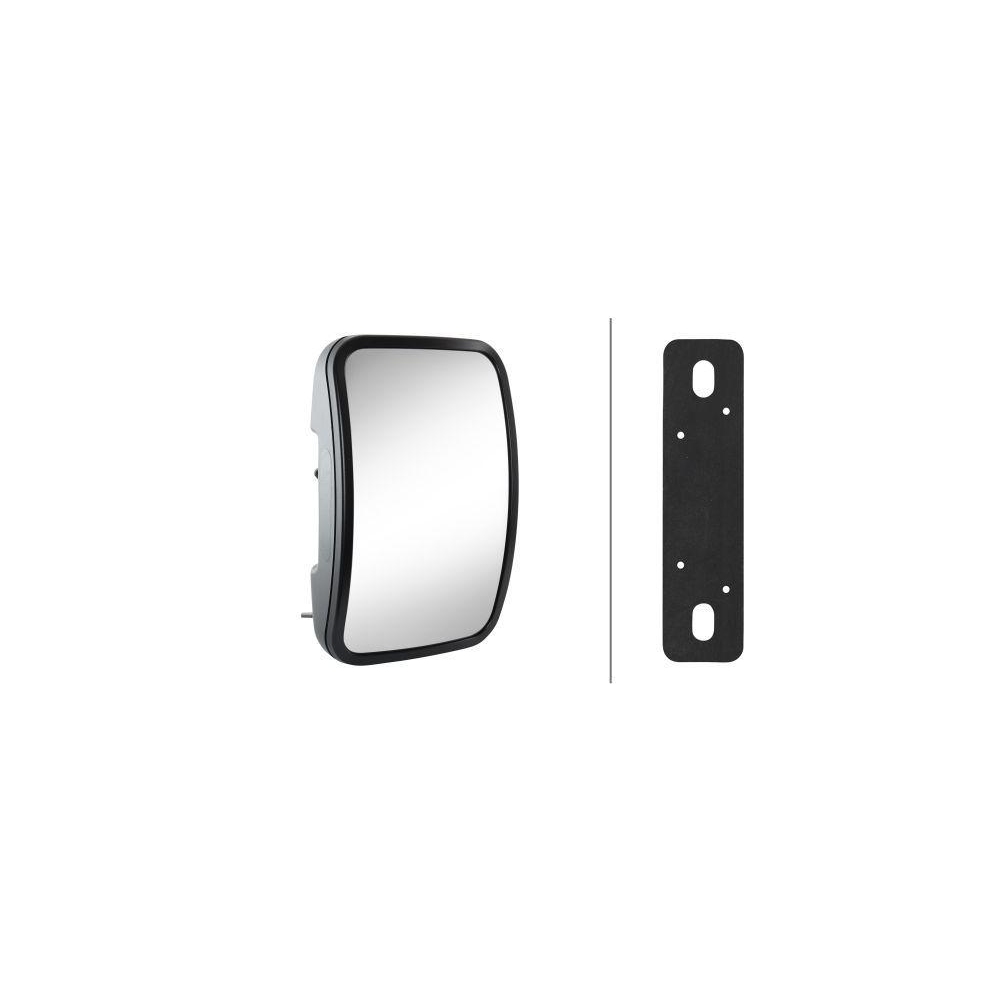 HELLA Rampenspiegel 8SB 501 446-022 für, beidseitig