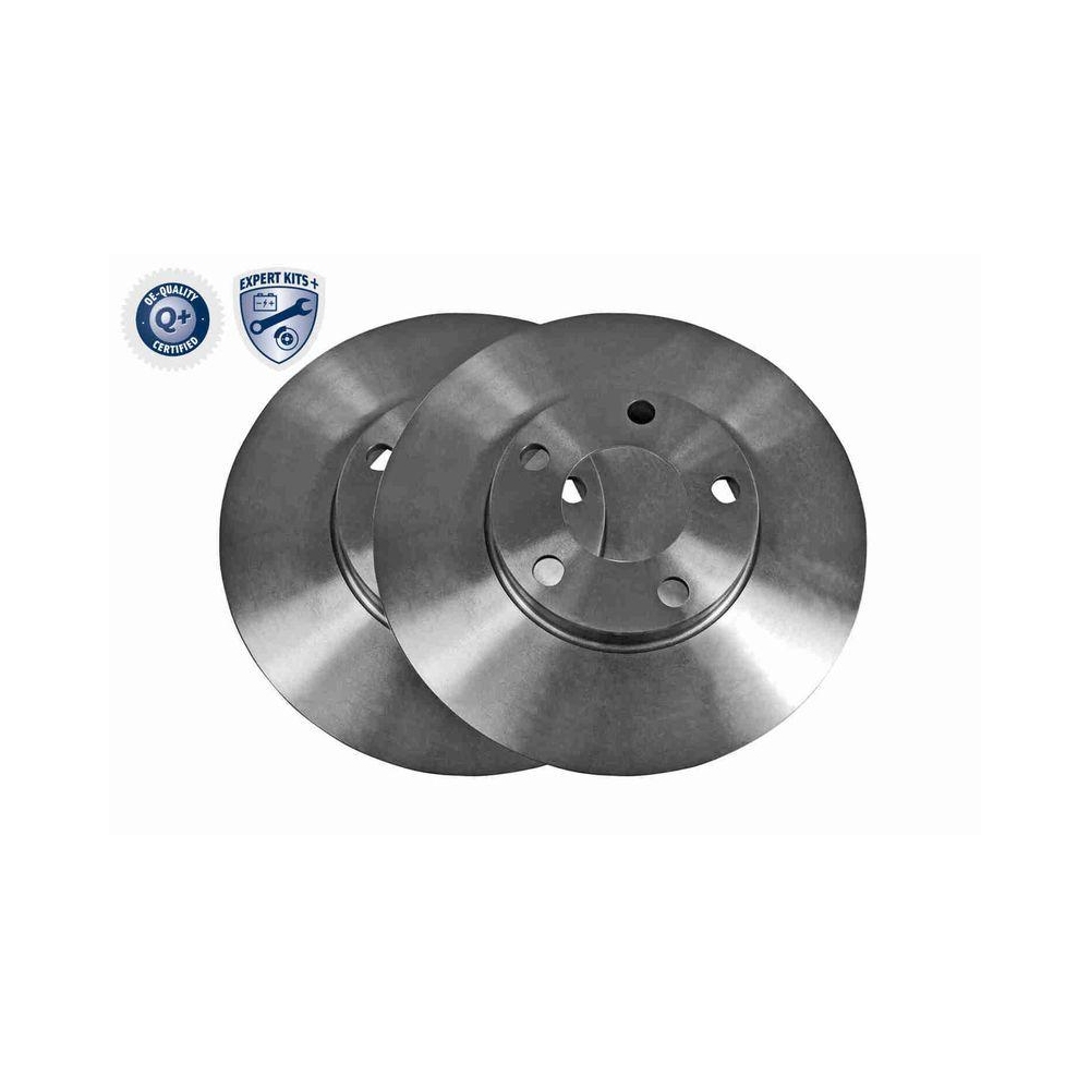 VAICO V10-80040 2 St&uuml;ck Bremsscheiben Q+, Erstausr&uuml;sterqualit&auml;t f&uuml;r AUDI SEAT SKODA VW