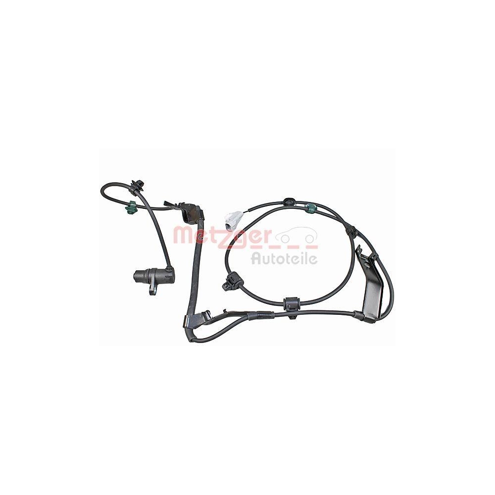 Sensor, Raddrehzahl METZGER 09001152 f&uuml;r TOYOTA, Vorderachse links