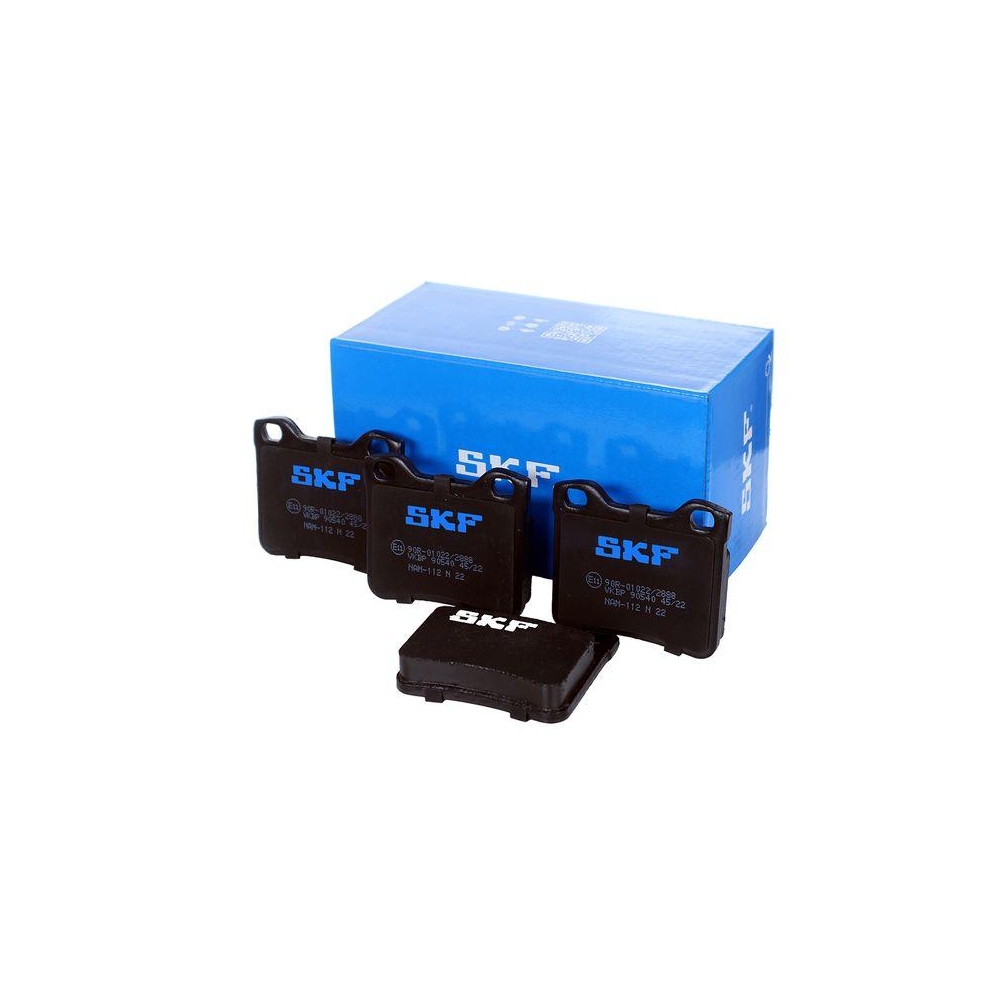 Bremsbelagsatz, Scheibenbremse SKF VKBP 90540 f&uuml;r CITRO&Euml;N PEUGEOT, Hinterachse