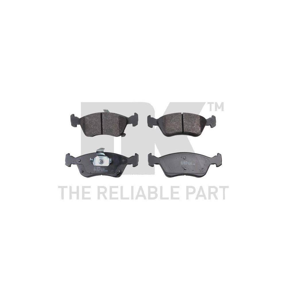 Bremsbelagsatz, Scheibenbremse NK 224546 für TOYOTA, Vorderachse