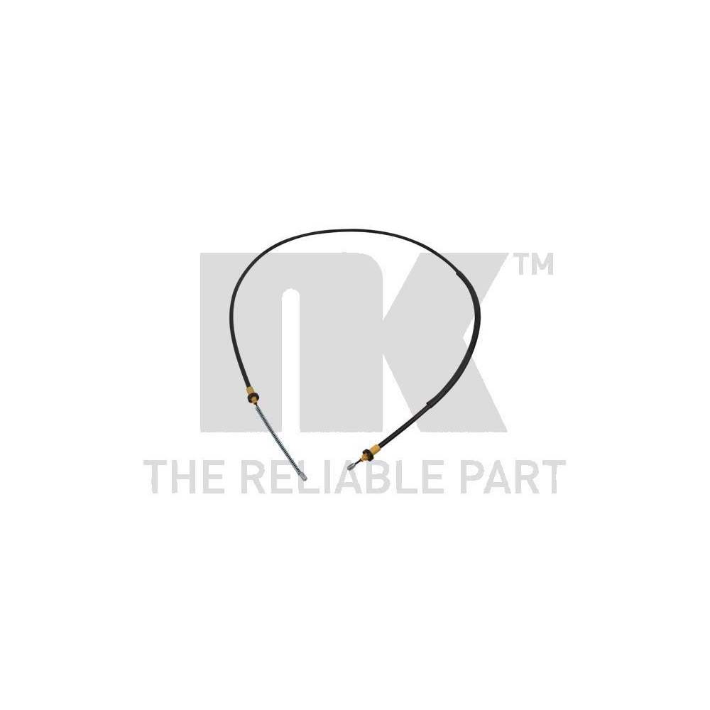 Seilzug, Feststellbremse NK 9039127 f&uuml;r LADA RENAULT DACIA, links, rechts