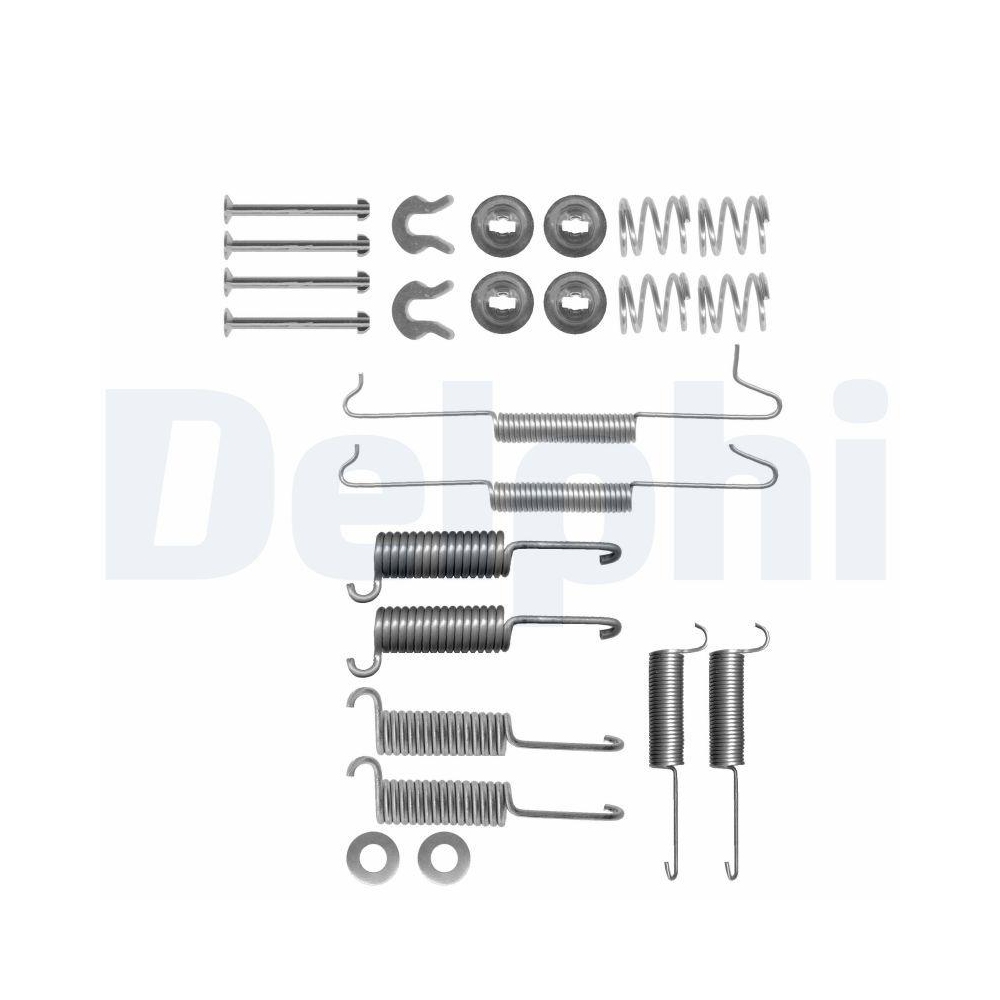 DELPHI LY1151 Zubeh&ouml;rsatz, Bremsbacken f&uuml;r VW, Hinterachse