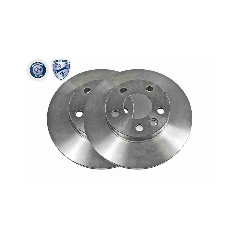 VAICO V10-80041 2 St&uuml;ck Bremsscheiben Q+, Erstausr&uuml;sterqualit&auml;t f&uuml;r SEAT SKODA VW VAG