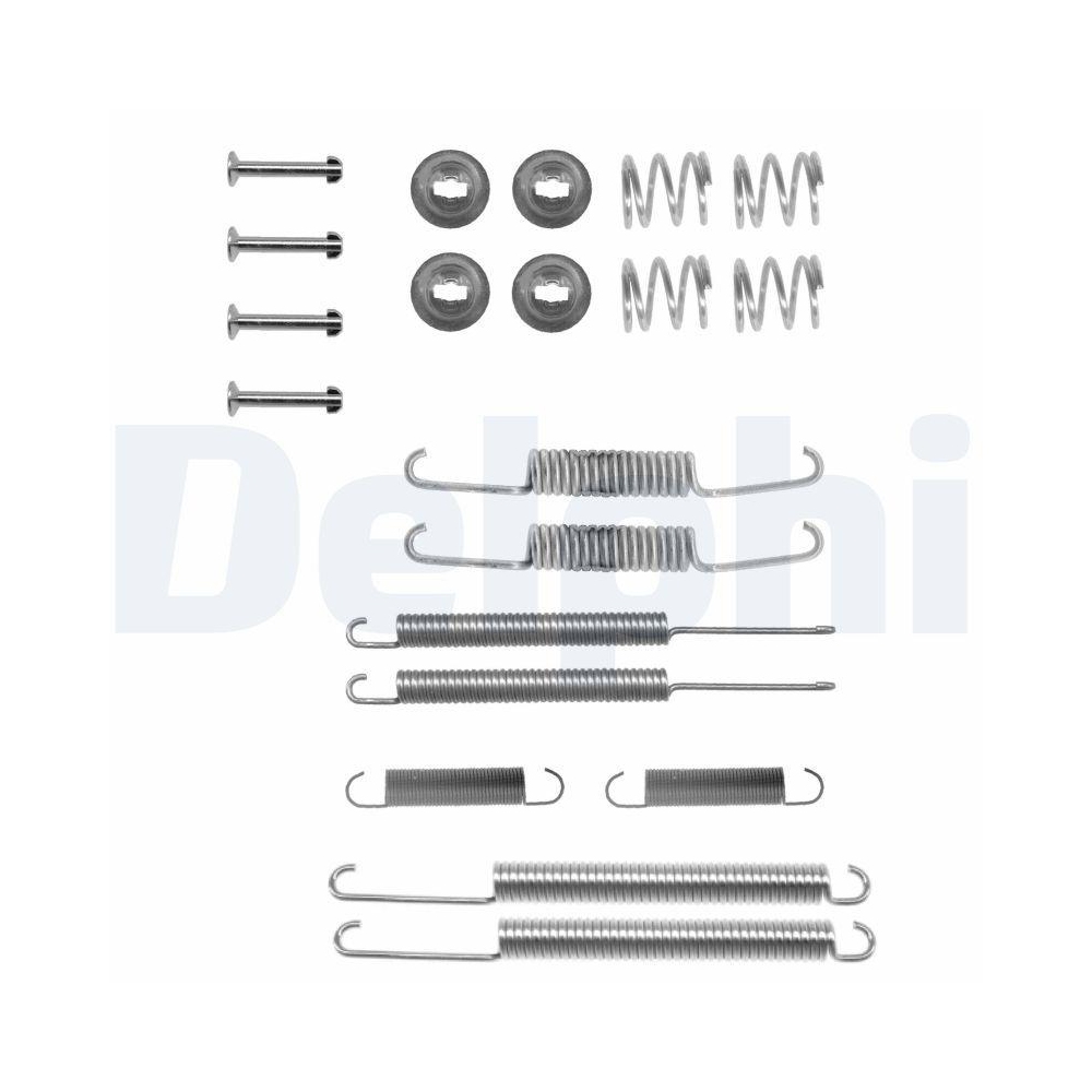 DELPHI LY1161 Zubeh&ouml;rsatz, Bremsbacken f&uuml;r AUDI, Hinterachse