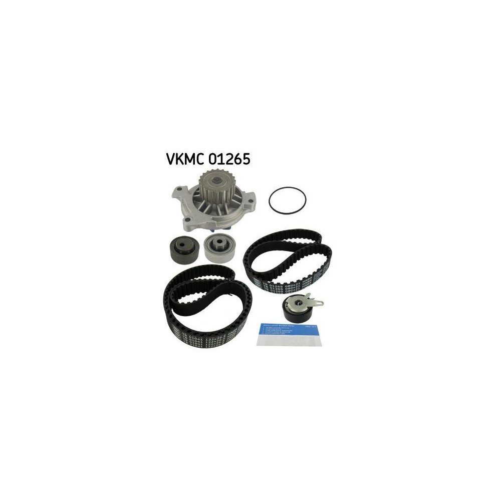 Wasserpumpe + Zahnriemensatz SKF VKMC 01265 f&uuml;r AUDI VOLVO VW