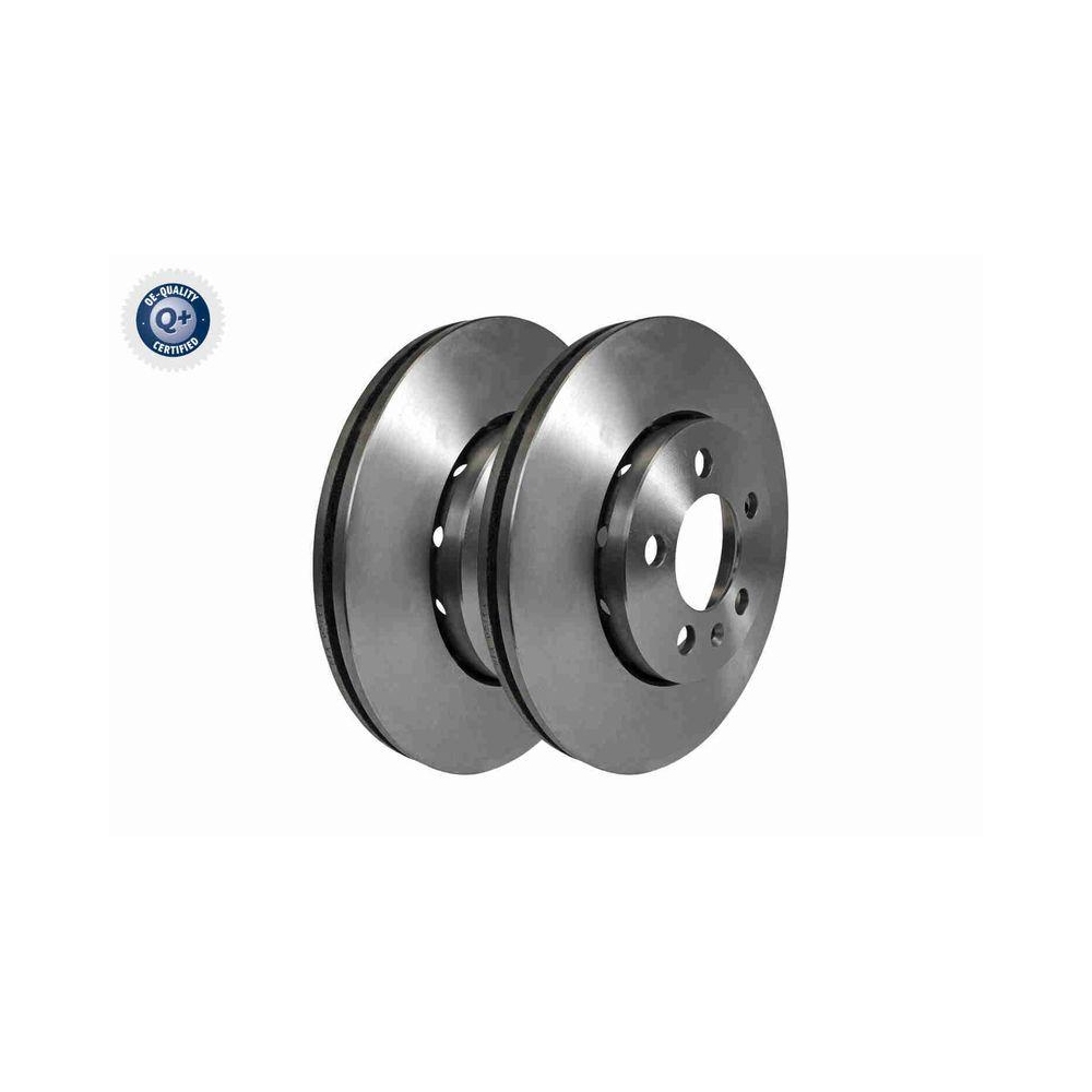 VAICO V10-80043 2 St&uuml;ck Bremsscheiben Q+, Erstausr&uuml;sterqualit&auml;t f&uuml;r AUDI SEAT SKODA VW